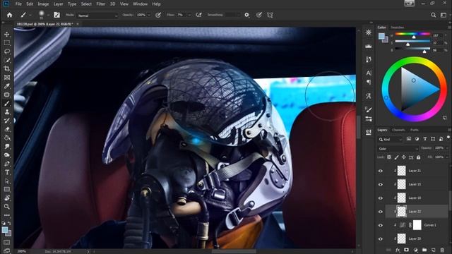 Cyberpunk - Photoshop Manipulation Process