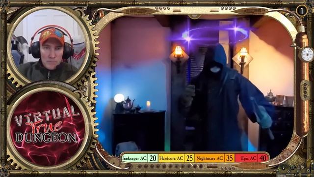 Pat Rothfuss plays Virtual True Dungeon with friends! смотреть онлайн