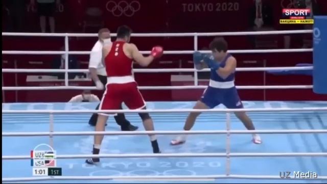 Боксёр Баходир Джалолов вышел в финал на Олимпиаде 2020 й смотреть онлайн