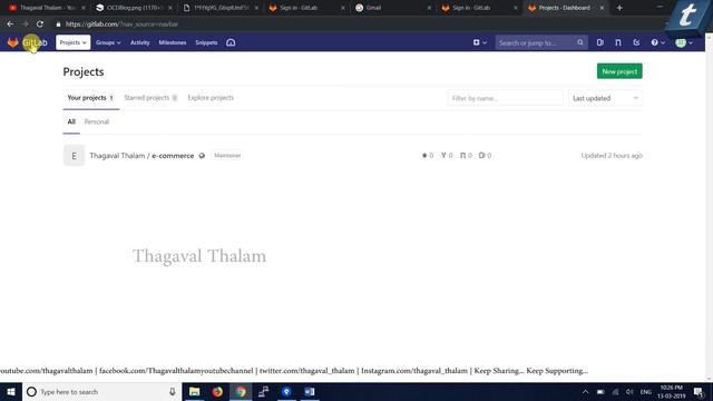 What is Git Lab ? | Git Runner Registration | CI CD | Aathis DevOps | Tamil # 2 смотреть онлайн
