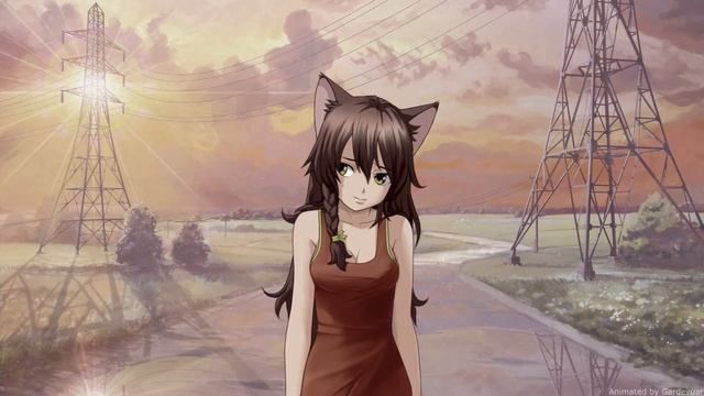 Юля. Бесконечное лето. Обои. Live Wallpaper. Uvao. Everlasting summer. Wallpaper engine. Анимация. смотреть онлайн