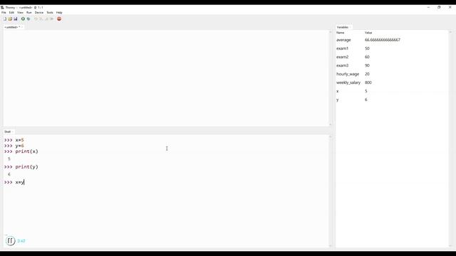 CSCI-150: (Python recording #1) Thonny IDE смотреть онлайн