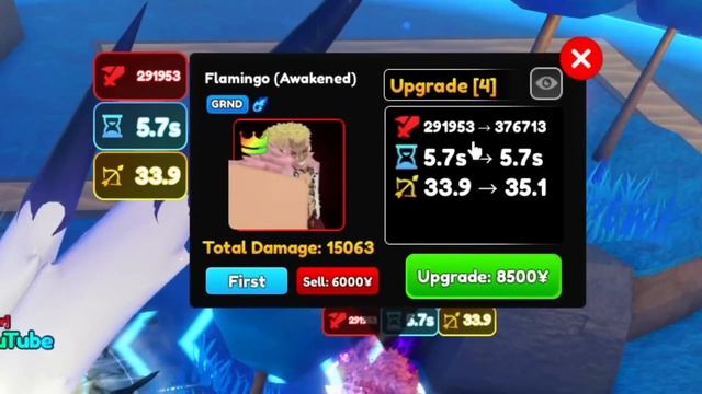 Showcasing Unique Flamingo Awakened All SSS In Anime Adventures 13! Roblox смотреть онлайн