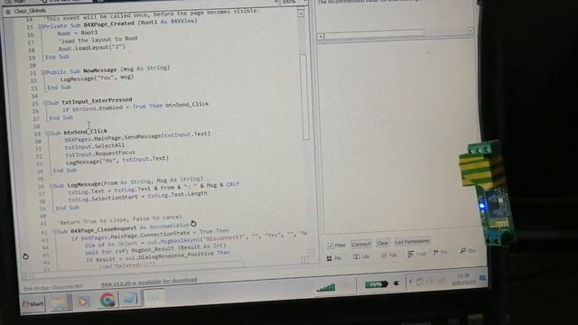 Bluetooth Relay switch connection to Android App IoT Anywhere Software Basic4Android смотреть онлайн