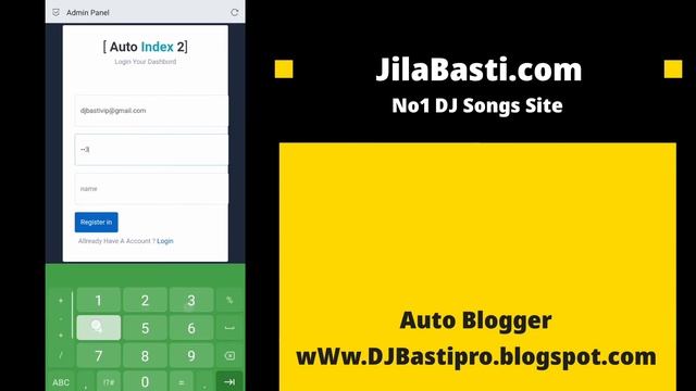 Auto Index 2 User Panel with OTP Login System || PHP full Script Available Hai смотреть онлайн