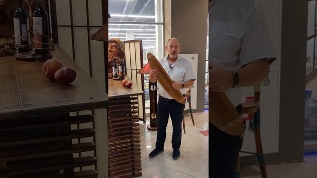 Этническая ваза для фруктов из фрагмента ствола кокосовой пальмы. Идея наша, можно и своими руками? смотреть онлайн