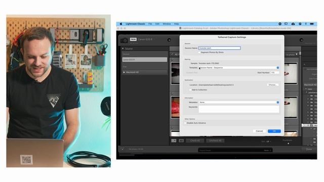 LIGHTROOM X APPLE M1 MAC - Tethering For Photography In Lightroom! (easy Setup)
