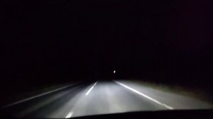 MTF Dynamic Vision H7 5500K на трассе