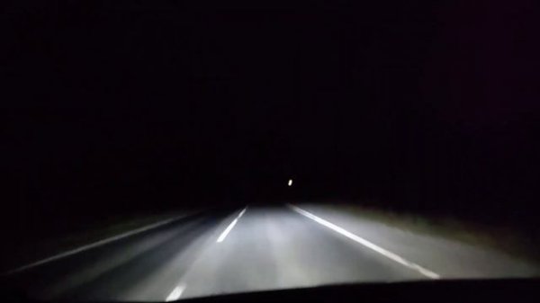 MTF Dynamic Vision H7 5500K на трассе