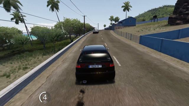 Seat ibiza 6k reprogramado Assetto Corsa Union Islands Real Traffic Map. смотреть онлайн