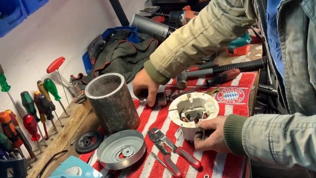 Reparatur Anleitung Miele Staubsauger S4210 , Motor MRG 706 Und Alle 4000 Er Modelle