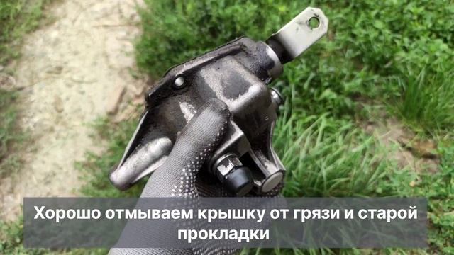 Замена сальника кулисы в МКПП F17 OPEL