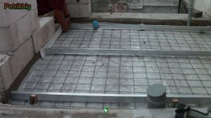 Черновая стяжка пола по грунту