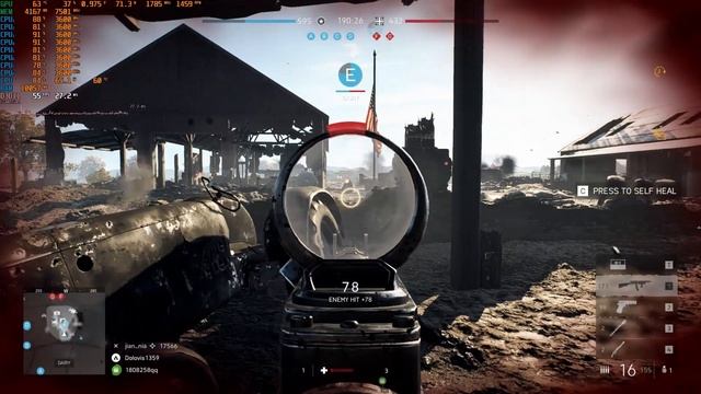 Battlefield V - Ryzen 5 1400 - RTX 3060 12GB - 16GB RAM смотреть онлайн