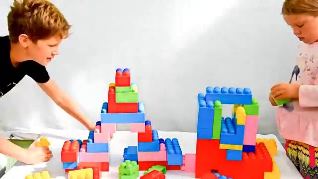 Конструктор Полесье «Великан» 198 элементов в мешке смотреть онлайн