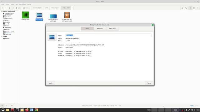 GIMP : PRÀCTICA : PIXEL ART