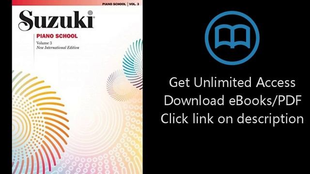 Download Suzuki Piano School, Vol 3 [P.D.F] смотреть онлайн