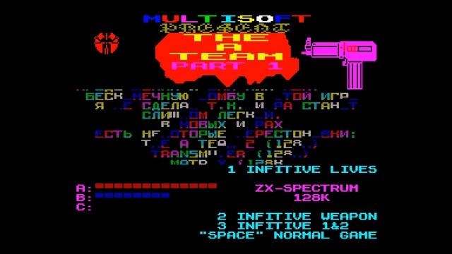 The A Team Part 1 Crack Intro - Multi Soft [#zx spectrum] смотреть онлайн