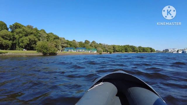 Водная прогулка на Фишкояке по дельта Невы и финского залива /13.06.2023 смотреть онлайн