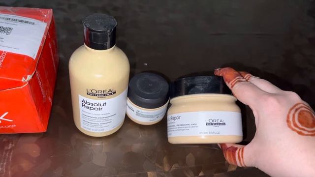 Review Of Loreal Paris Absolute Repair Shampoo And Hair Mask #repair #shampoo #review #loreal