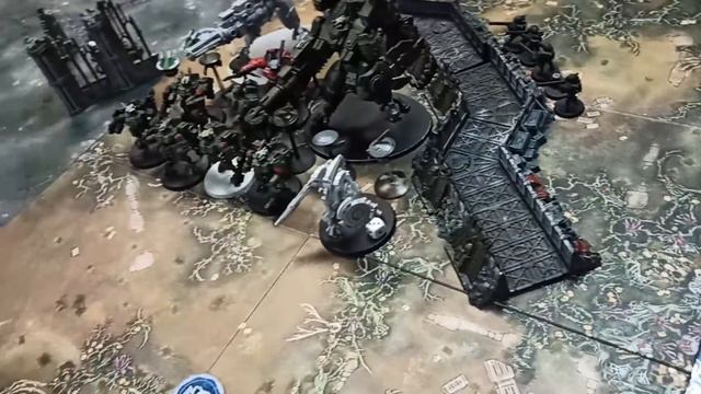 Tau vs Space Wolf 1500 point WArhammer 40 000 батл репорт. Космические волки против Тау смотреть онлайн