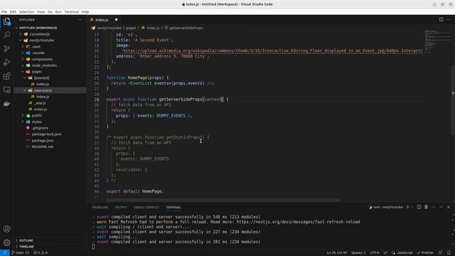getServerSideProps смотреть онлайн