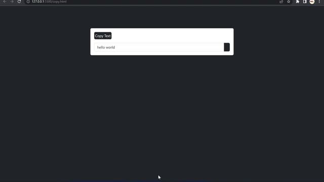 How to make Copy to Clipboard using Html, Javascript and Bootstrap 5.3 - Sawnedcom смотреть онлайн