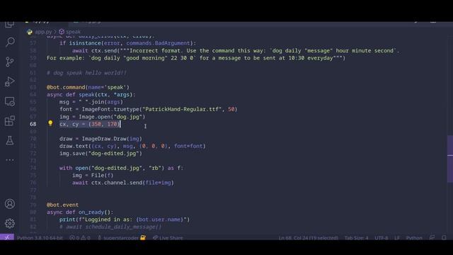 Image Manipulation Using Pillow | Discord Bot Tutorial Python Nextcord | Part 5 смотреть онлайн