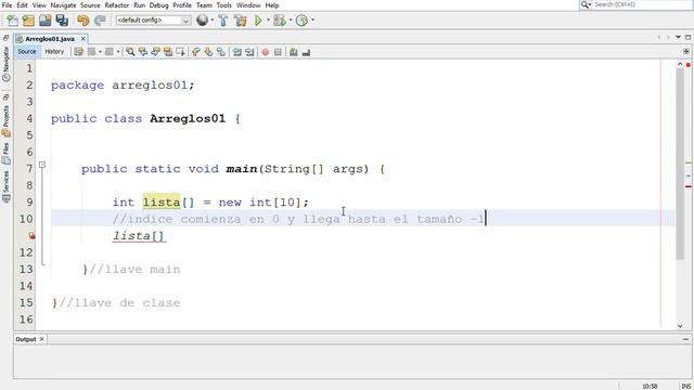arreglos una dimension java смотреть онлайн