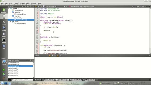 06.Qt timer смотреть онлайн