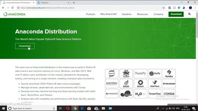 Anaconda installation python 3 [HINDI] смотреть онлайн