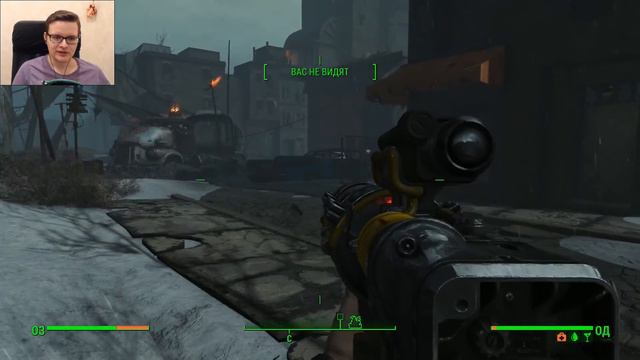 ЗАШЕЛ НЕ В ТОТ РАЙОН - Fallout 4: Frost Survival #22 смотреть онлайн