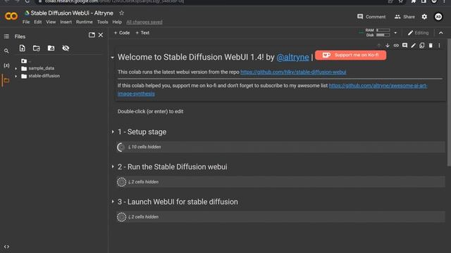 How to Setup Stable Diffusion WebUI in Google Colab (First Run) смотреть онлайн