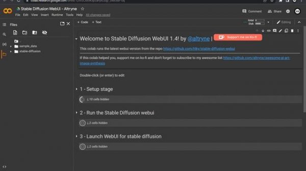How to Setup Stable Diffusion WebUI in Google Colab (First Run)