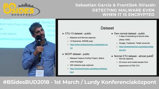 Sebastian Garcia & František Střasák - Detecting malware even when it is encrypted смотреть онлайн