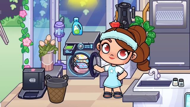 ROTINA FESTA NA PISCINA DA CASA NOVA | AVATAR WORLD ROTINAS E HISTÓRIAS