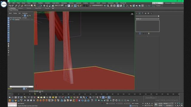 3DsMAX 2018 | Модификаторы | Cloth - Ткань