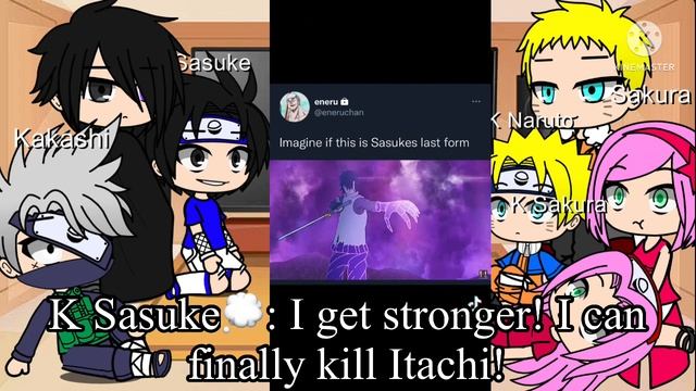 Past and Future Team 7 React to Each Other/Part 1/Sasuke Uchiha смотреть онлайн