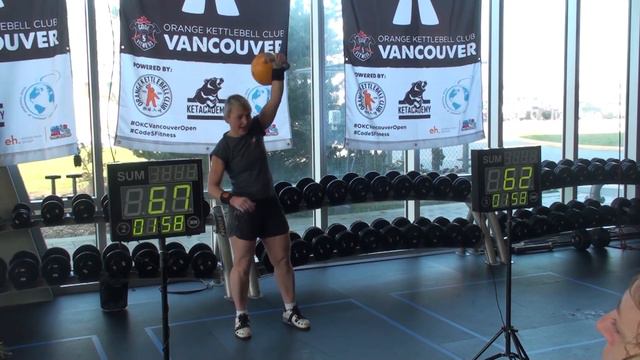 OKCI Vancouver Open 2016 - kettlebell sport snatch, 5 minutes смотреть онлайн