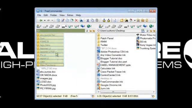 How to enable hidden folder in your removable drive using free commander? смотреть онлайн