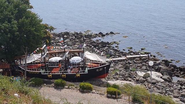 Прогулка по городу Несебр, Болгария. смотреть онлайн