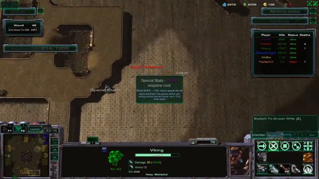 StarCraft II Zombie World Unity Test смотреть онлайн