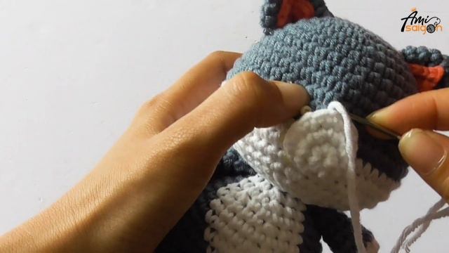 #393 | Cat 4 Amigurumi (3/3) | How To Crochet Animal Amigurumi | Step-by-Step Tutorial | @AmiSaigon