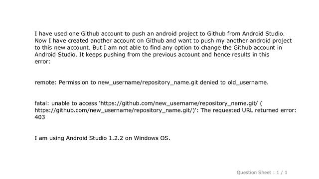 Android : Change Github account in Android Studio смотреть онлайн