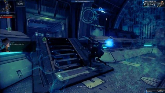 Warframe - Ember Prime - Survival w/Sam + Tim смотреть онлайн