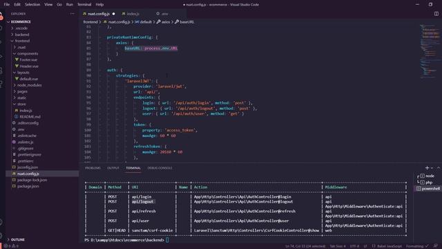 #07. Nuxt.js Authentication (JWT) | Laravel and Nuxt.js | Bangla Tutorial смотреть онлайн