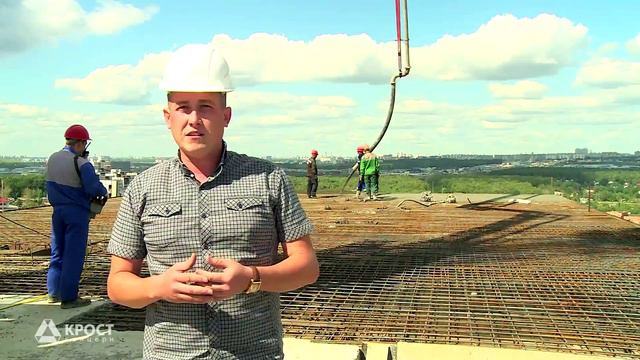 Последний бетон. ЖК "Новая Звезда", корп.1 (5.8.2015) смотреть онлайн