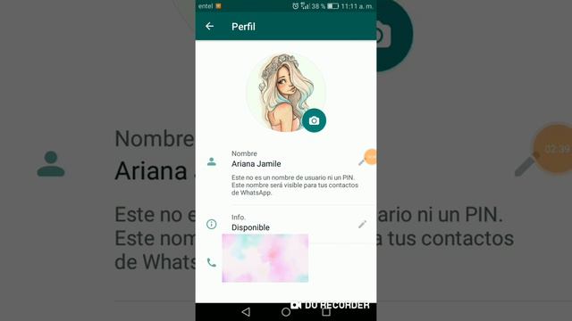 Como poner mi nombre, mi foto y mi info en WhatsApp смотреть онлайн
