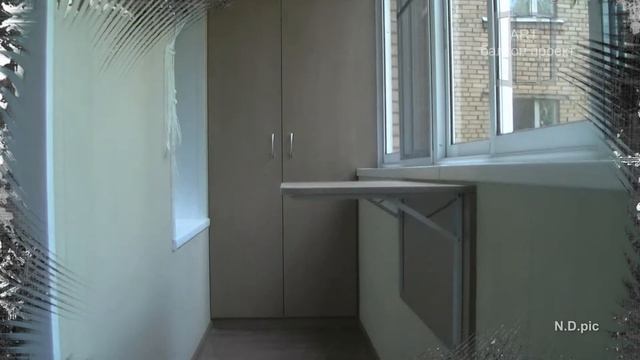 Монтаж шкафов,тумб и столешниц на балконе смотреть онлайн