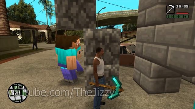 MINECRAFT IN GTA SAN ANDREAS смотреть онлайн